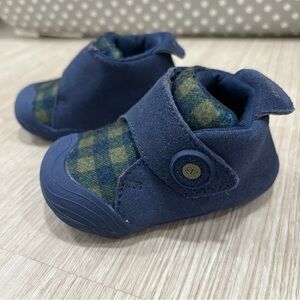 Stride Rite Campbell Infant Shoes - Navy - Size 3 US (6-9m)